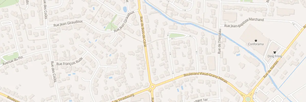 Plan du 38 Rue de Bois de Céné à Challans