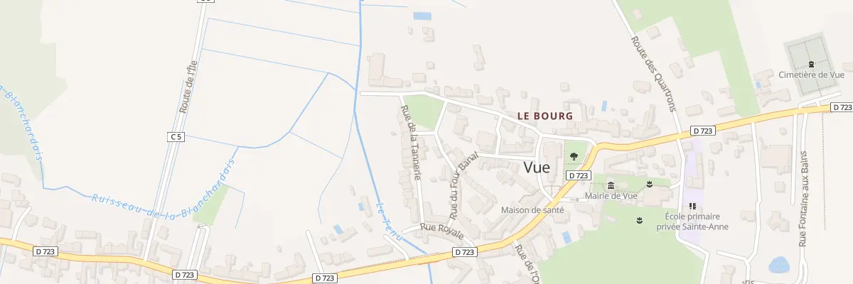 Plan du 3 Rue du Vieux Cimetière à Vue