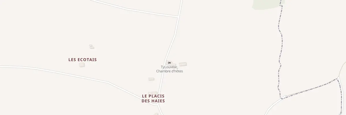 Plan du 5037 Au Placis des Hayes à Cardroc