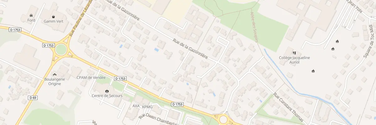Plan du 3 Sq du Clos de la Gazonnière à Challans