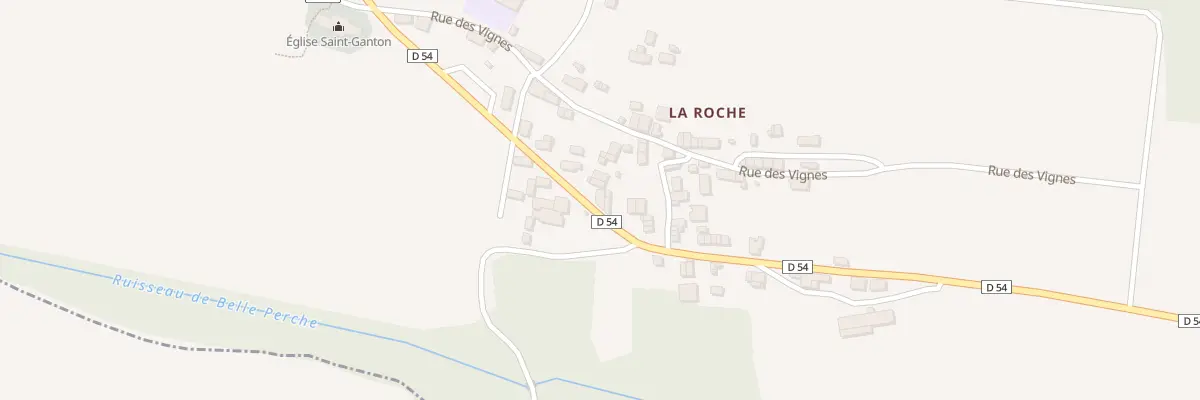 Plan du 5013 La Roche à Saint-Ganton