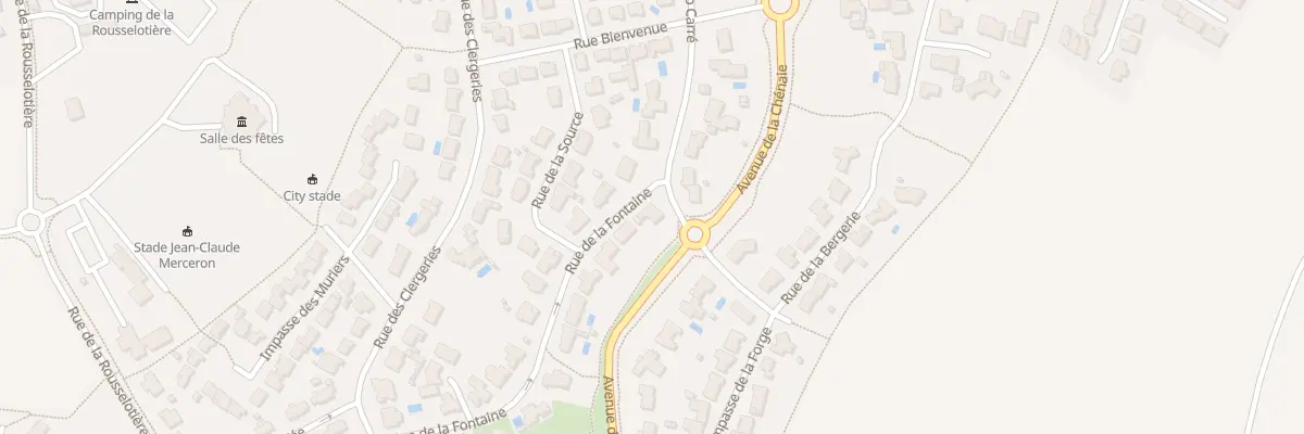 Plan du 18 Rue de la Fontaine à Givrand