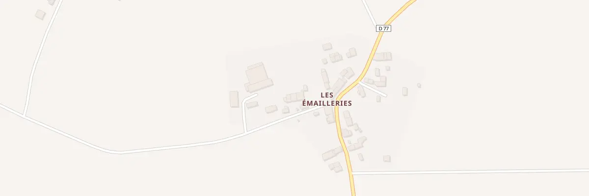 Plan du 6111 Les Emailleries à Pipriac