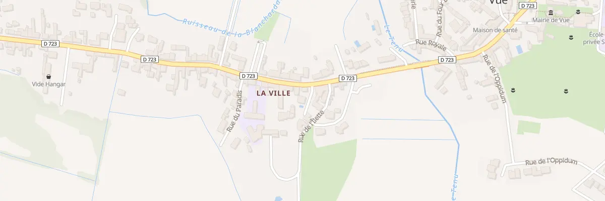Plan du 9 Rte de Paimboeuf à Vue