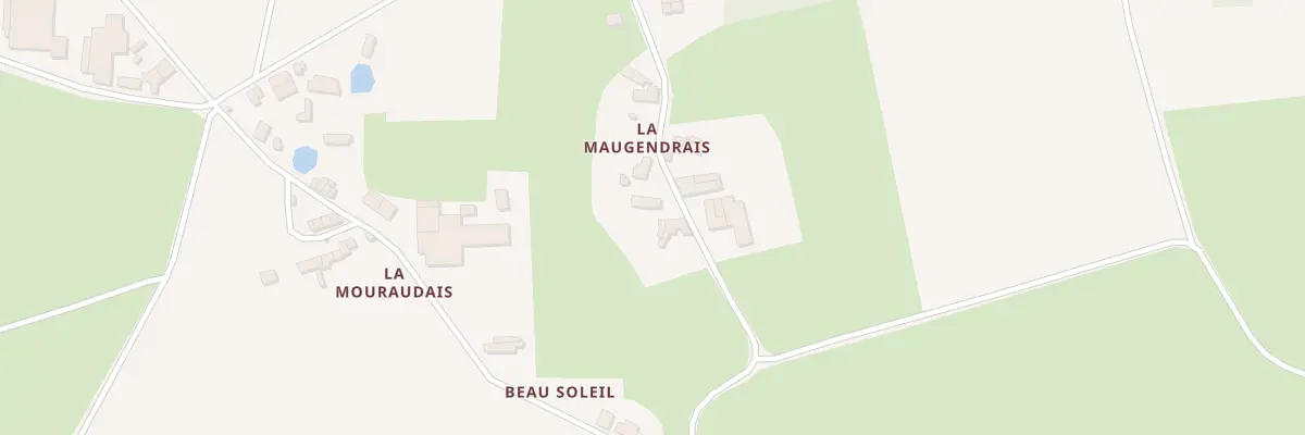Plan du 4 La Maugendrais à Bouvron