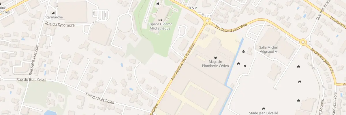 Plan du 24 Rue pauline de lezardière à Challans