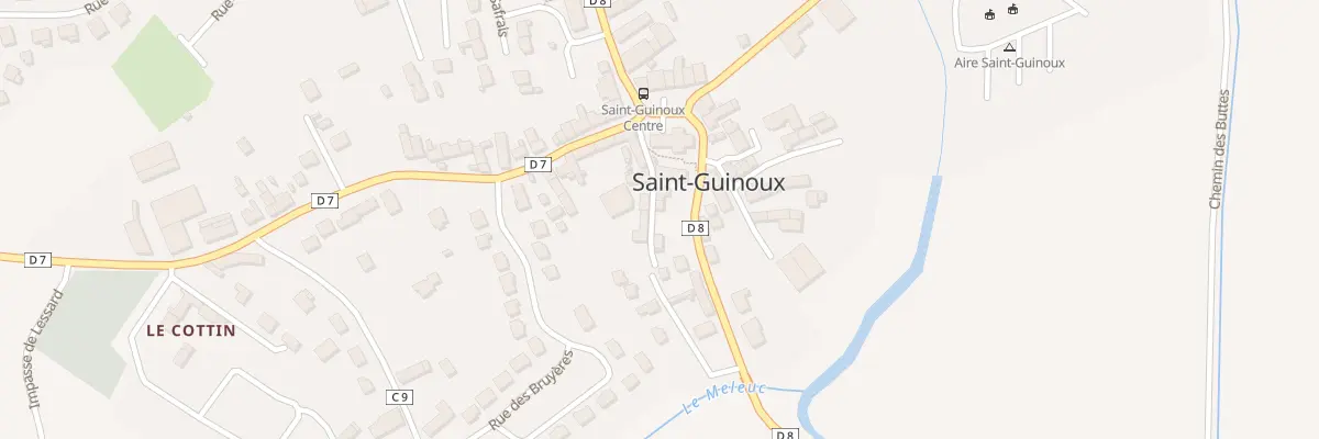 Plan du 5 Rue de l’Eglise à Saint-Guinoux
