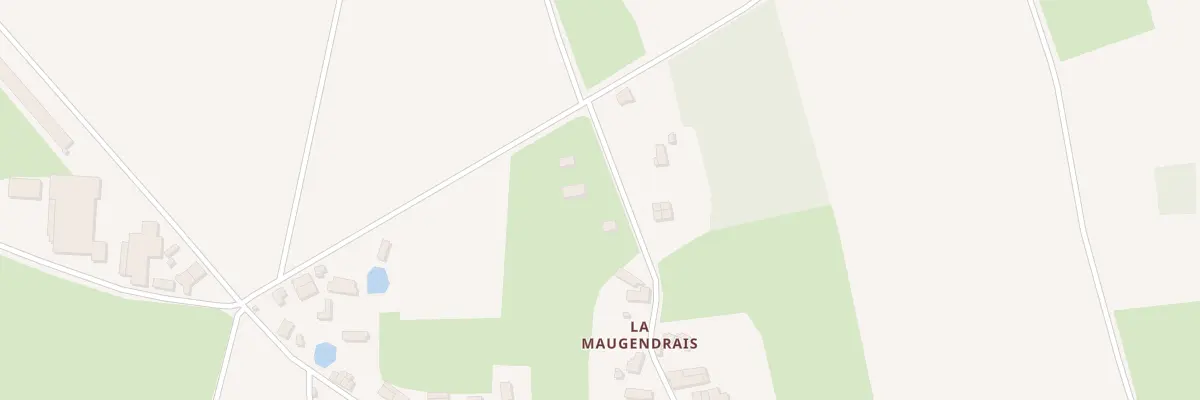 Plan du 16 La Maugendrais à Bouvron