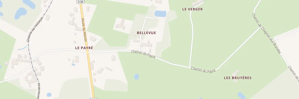 Plan du 195 Che de Payré à La Garnache