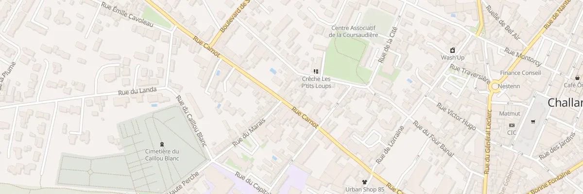 Plan du 66 Rue carnot à Challans