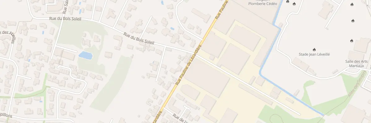 Plan du 44 Rue pauline de lezardière à Challans