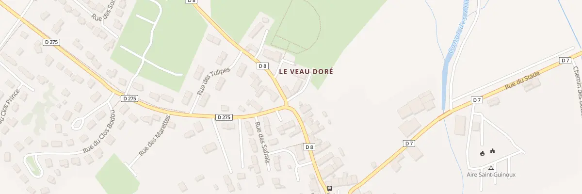Plan du 1 Rue de la Mairie à Saint-Guinoux
