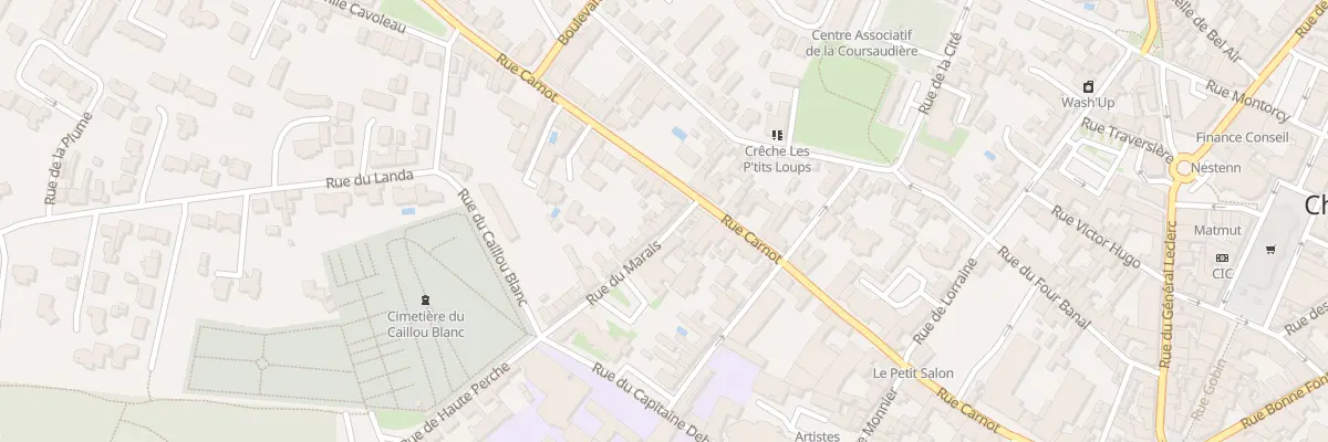 Plan du 8 Rue du marais à Challans