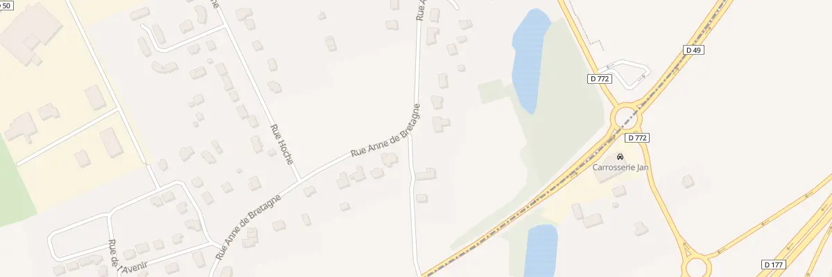 Plan du 1 Le Pont Robert à Lohéac