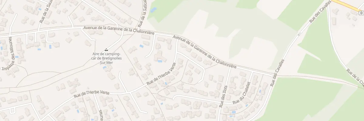 Plan du 81 Rue de l’herbe verte à Bretignolles-sur-Mer