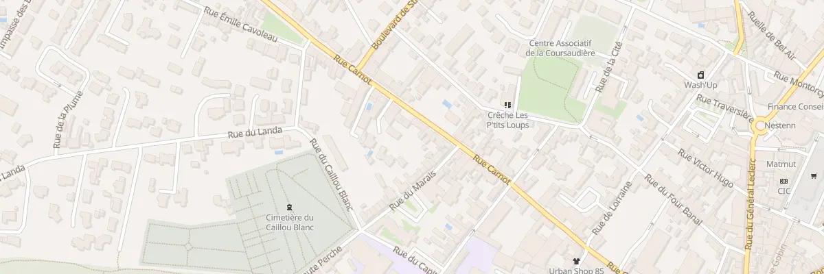 Plan du 63 Rue carnot à Challans