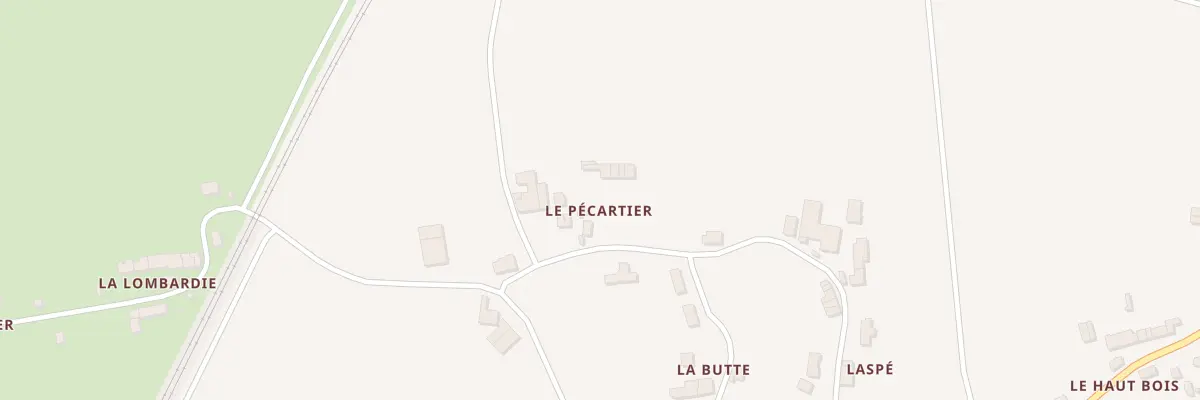 Plan du 7 Le Pecartier à Massérac