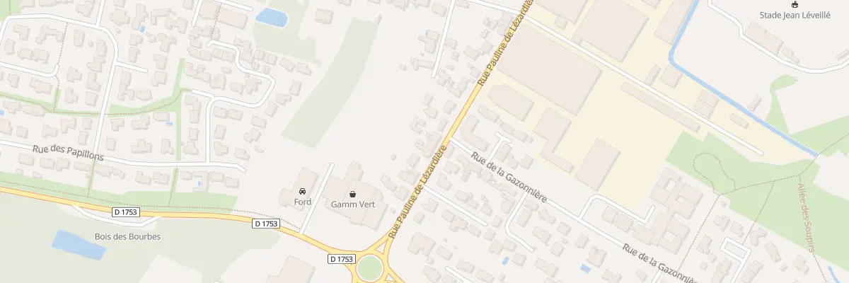 Plan du 60 Rue pauline de lezardière à Challans