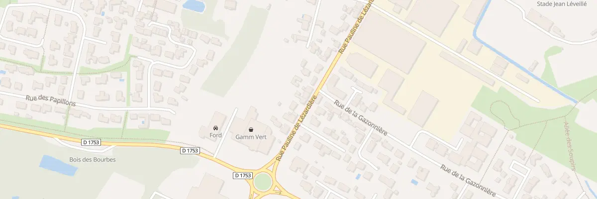 Plan du 62 Rue pauline de lezardière à Challans