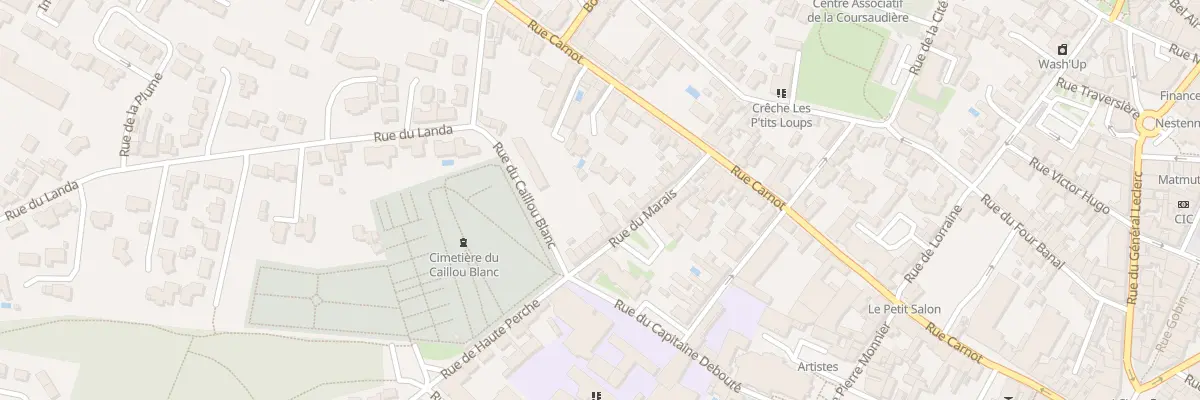 Plan du 26 Rue du marais à Challans