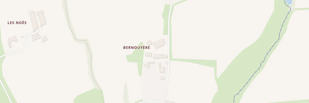 Plan du 29 La Bernouyere à Pleumeleuc