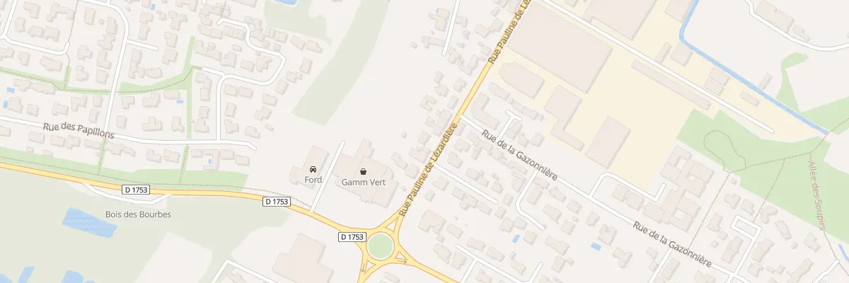 Plan du 64 Rue pauline de lezardière à Challans