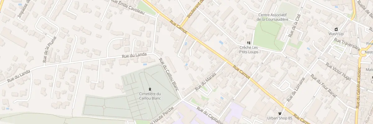 Plan du 75A Rue carnot à Challans