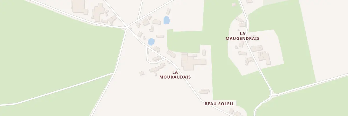 Plan du 5380 La Mouraudais à Bouvron