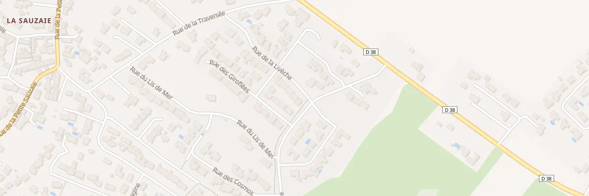 Plan du 24 Rue de la livèche à Bretignolles-sur-Mer
