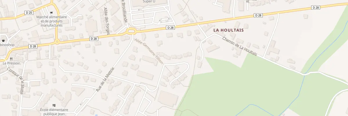 Plan du 9 Rue Paul-Emile Victor à Romillé
