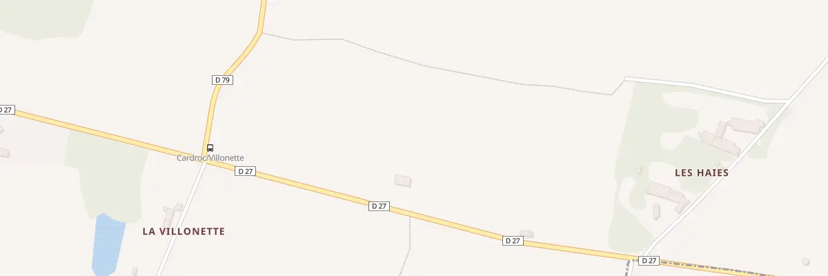 Plan du 5203 Les Haies à Cardroc
