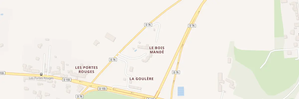 Plan du 6260 Le Bois Mandé à Saint-Méloir-des-Ondes