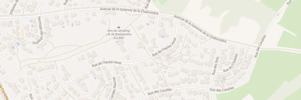 Plan du 90 Rue de l’herbe verte à Bretignolles-sur-Mer