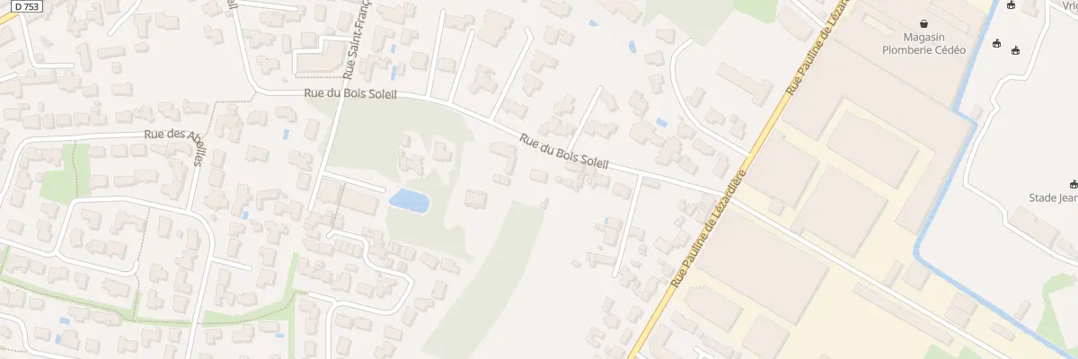 Plan du 42 Rue du bois soleil à Challans