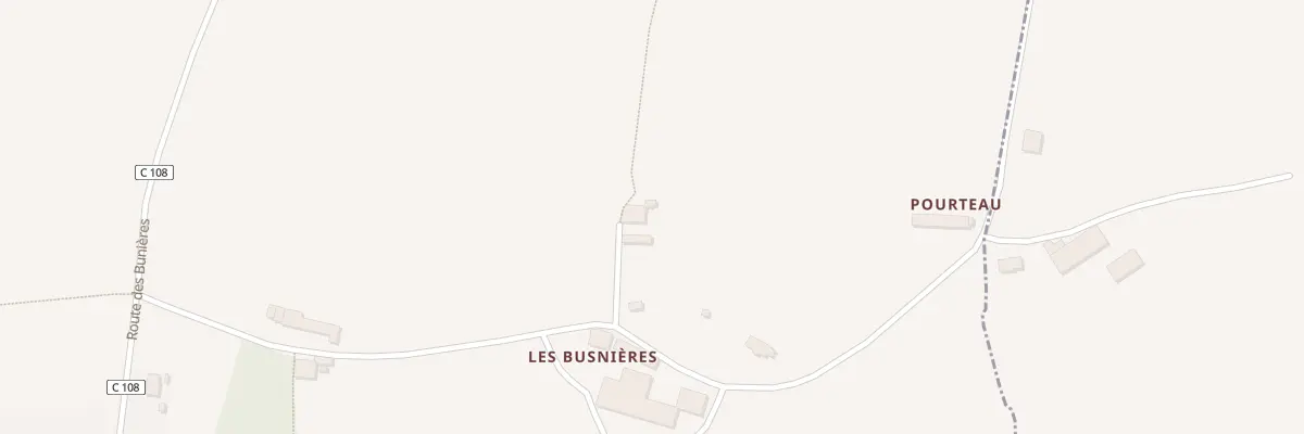 Plan du 5135 Les Bunieres à Cardroc
