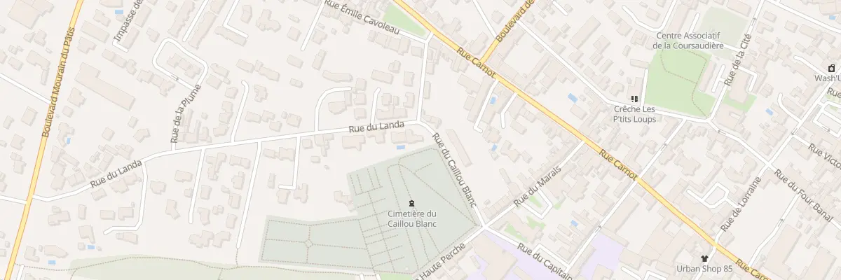 Plan du 1 Rue du landa à Challans