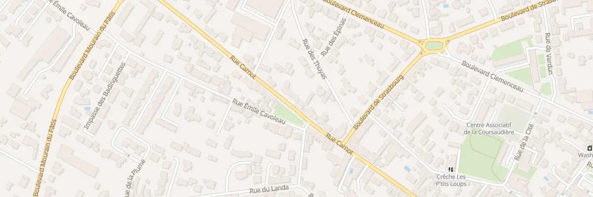 Plan du 92A Rue carnot à Challans