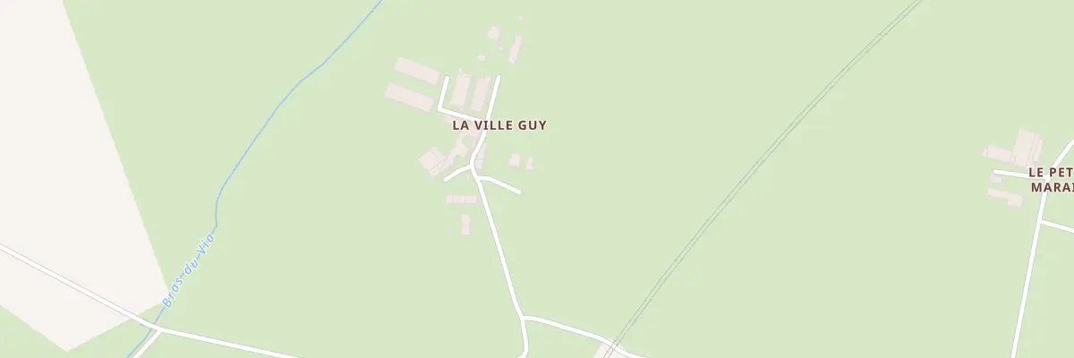 Plan du 2 La Ville Guy à Massérac