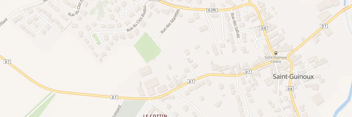 Plan du 34 Rue de la Source à Saint-Guinoux