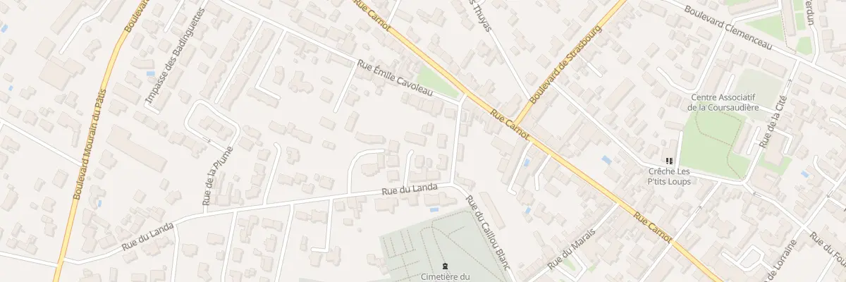 Plan du 4A Rue du landa à Challans