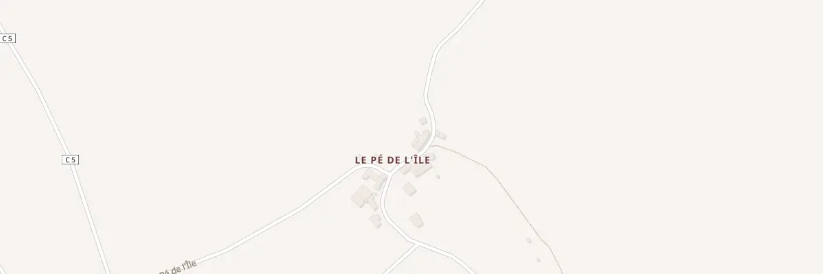 Plan du 5 Le Pe de l’Ile à Frossay