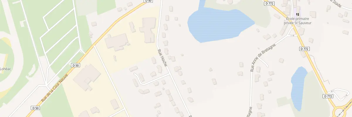 Plan du 13 Rue Hoche à Lohéac