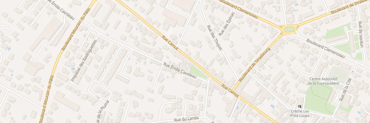 Plan du 93 Rue carnot à Challans