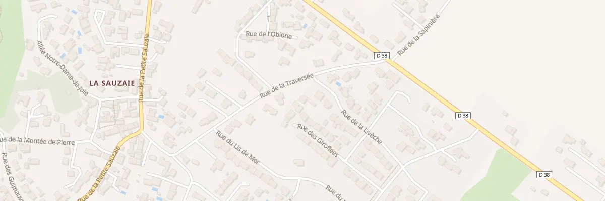 Plan du 12 Rue de la traversée à Bretignolles-sur-Mer