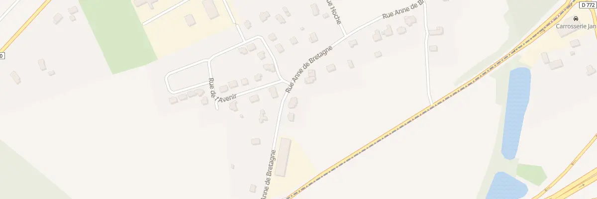 Plan du 24 Rue Anne de Bretagne à Lohéac