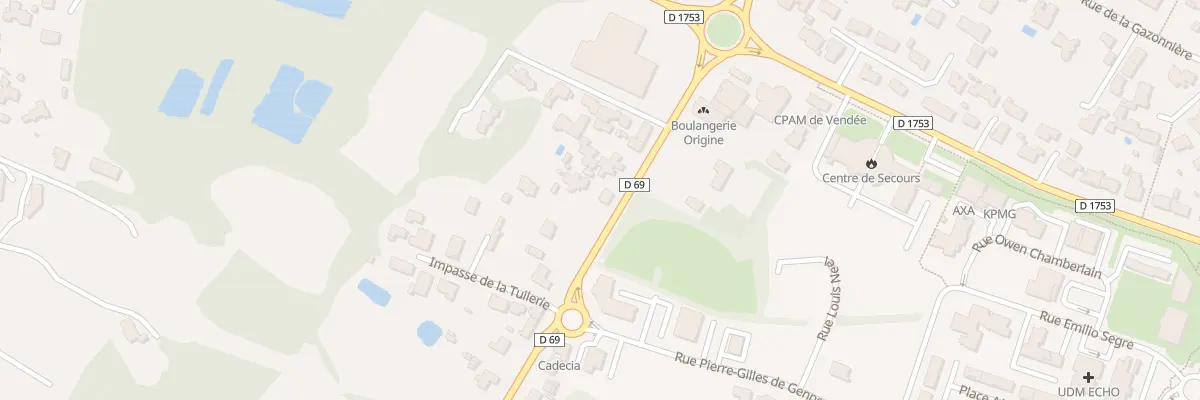 Plan du 88 Rue pauline de lezardière à Challans