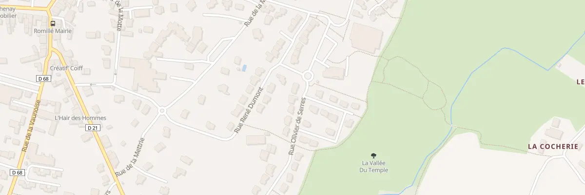 Plan du 4 Rue Olivier de Serres à Romillé