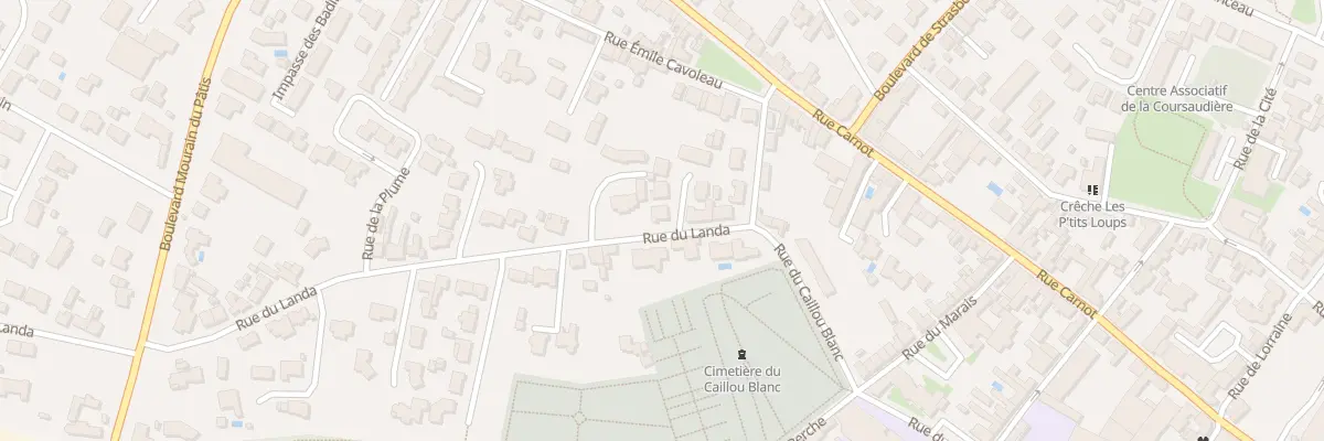 Plan du 6 Rue du landa à Challans