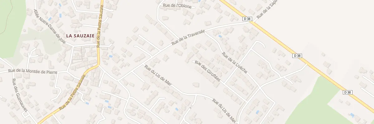 Plan du 21 Rue des giroflées à Bretignolles-sur-Mer