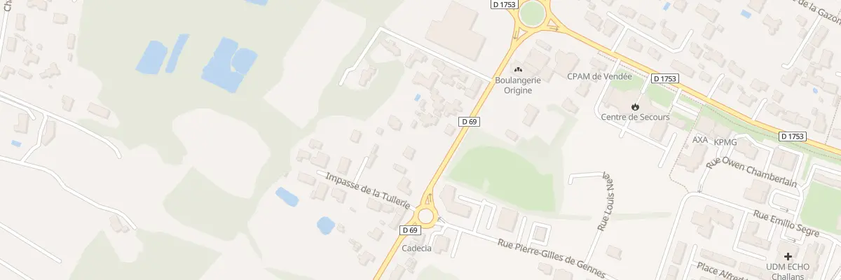 Plan du 90 Rue pauline de lezardière à Challans